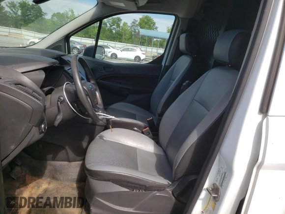 2015 Ford Transit Connect XL with VIN NM0LS7E75F1177665, listed as a Copart auction lot 55814935 with 349,375 mi miles and Salvage title. Bid and sale history available at DreamBid. Image 7.