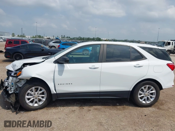 2020 Chevrolet Equinox LS with VIN 3GNAXHEV2LS704031, listed as a IAAI auction lot 41919389 with 51,003 mi miles. Bid and sale history available at carsss.com. Image 15.