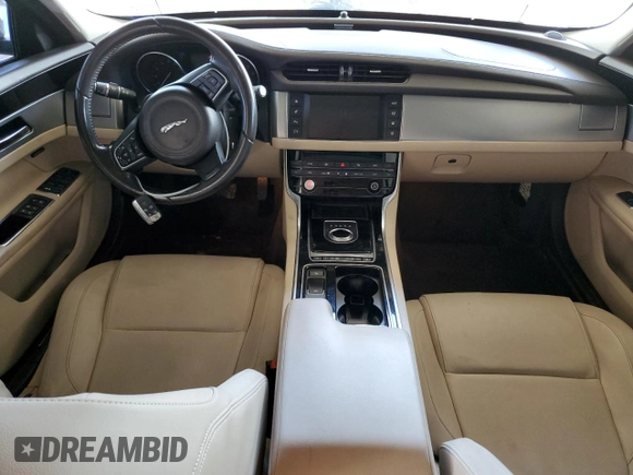 2017 Jaguar XF 35t Premium with VIN SAJBD4BVXHCY39095, listed as a Copart auction lot 69373954 with 48,889 mi miles and Clean Title. Bid and sale history available at carsss.com. Image 8.