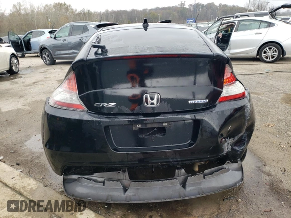 2011 Honda CR-Z with VIN JHMZF1C43BS001014, listed as a Copart auction lot 80738864 with 187,246 mi miles and Non Repairable. Bid and sale history available at carsss.com. Image 6.