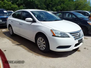 2015 Nissan Sentra SV with VIN 3N1AB7AP0FY257339, listed as a IAAI auction lot 42222583 with 162,476 mi miles and . Bid and sale history available at DreamBid. Image 1.