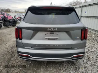 2022 Kia Sorento S with VIN KNDRG4LG3N5090659, listed as a Copart auction lot 46125235 with 50,448 mi miles and Salvage title. Bid and sale history available at DreamBid. Image 6.