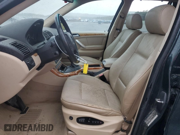 2003 BMW X5 4.4i with VIN 5UXFB33523LH41641, listed as a Copart auction lot 73943304 with 74,753 mi miles and Clean Title. Bid and sale history available at carsss.com. Image 7.