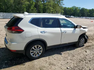 2017 Nissan Rogue SV with VIN KNMAT2MV2HP595790, listed as a Copart auction lot 55877705 with 42,816 mi miles and Salvage title. Bid and sale history available at DreamBid. Image 3.