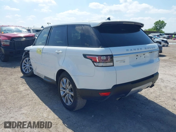 2016 Land Rover Range Rover Sport HSE with VIN SALWR2PF1GA114477, listed as a IAAI auction lot 42364449 with 43,923 mi miles and . Bid and sale history available at DreamBid. Image 3.