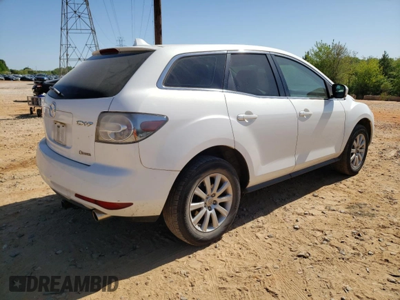 2011 Mazda CX-7 i SV with VIN JM3ER2A52B0399926, listed as a Copart auction lot 53083115 with 237,589 mi miles and Salvage Title. Bid and sale history available at carsss.com. Image 3.