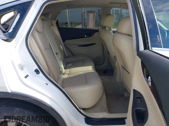 2017 Infiniti QX50 with VIN JN1BJ0RR6HM402572, listed as a IAAI auction lot 42045060 with 44,295 mi miles. Bid and sale history available at carsss.com. Image 8.