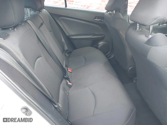 2019 Toyota Prius L Eco with VIN JTDKARFU7K3093038, listed as a IAAI auction lot 41768066 with 124,495 mi miles. Bid and sale history available at carsss.com. Image 8.