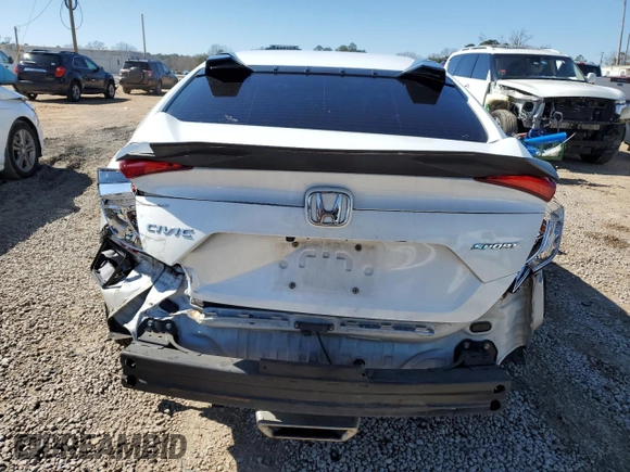 2020 Honda Civic Sedan Sport with VIN 2HGFC2F85LH556395, listed as a Copart auction lot 44930215 with 72,599 mi miles and Salvage Title. Bid and sale history available at carsss.com. Image 6.