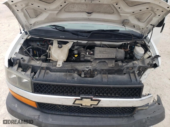2014 Chevrolet Express Passenger LT with VIN 1GAZG1FG3E1187418, listed as a Copart auction lot 41437075 with 116,608 mi miles and Salvage Title. Bid and sale history available at carsss.com. Image 14.