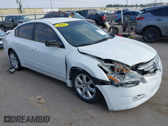 2012 Nissan Altima 2.5 SL with VIN 1N4AL2AP9CN412532, listed as a IAAI auction lot 41807737 with 195,072 mi miles. Bid and sale history available at carsss.com. Image 1.