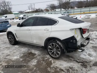 2016 BMW X6 xDrive50i with VIN 5UXKU6C58G0R34469, listed as a Copart auction lot 38713584 with 93,239 mi miles. Bid and sale history available at carsss.com. Image 2.