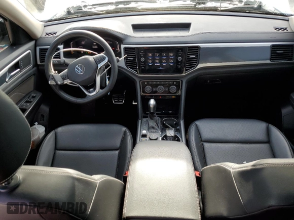 2023 Volkswagen Atlas SEL R-Line Black z VIN 1V2SR2CA0PC551521, wystawiony jako Copart lot #48401585 z przebiegiem 34 323 mil mil oraz Szkoda całkowita • Salvage title. Historia ofert i sprzedaży dostępna na DreamBid. Obrazek 8.