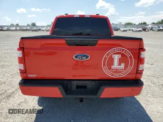 2022 Ford F-150 XL with VIN 1FTFW1E50NKD66183, listed as a Copart auction lot 62150545 with 64,968 mi miles and Salvage title. Bid and sale history available at DreamBid. Image 6.
