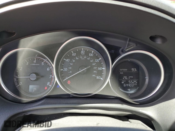 2016 Mazda CX-5 Sport with VIN JM3KE4BYXG0702655, listed as a Copart auction lot 63120205 with 64,403 mi miles and Salvage title. Bid and sale history available at DreamBid. Image 9.
