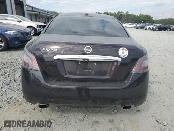 2014 Nissan Maxima S with VIN 1N4AA5AP1EC497162, listed as a Copart auction lot 72680354 with 139,704 mi miles and Salvage title. Bid and sale history available at DreamBid. Image 6.