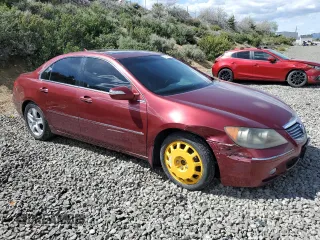 2006 Acura RL with VIN JH4KB16546C000035, listed as a Copart auction lot 57074865 with 206,692 mi miles and Salvage title. Bid and sale history available at DreamBid. Image 4.