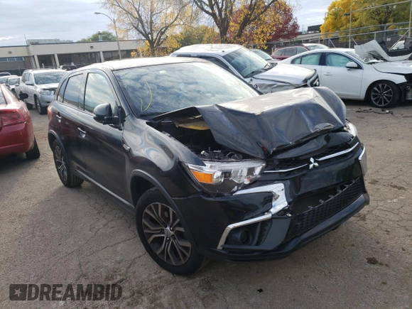 2019 Mitsubishi Outlander Sport ES 2.0 with VIN JA4AP3AU5KU013996, listed as a Copart auction lot 61707182 with 93,002 mi miles. Bid and sale history available at carsss.com. Image 1.