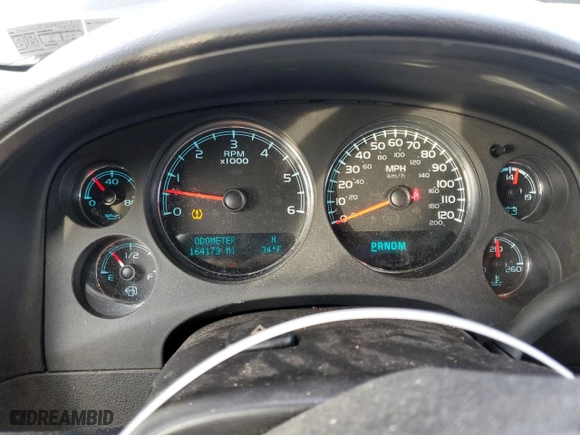 2013 Chevrolet Suburban LT with VIN 1GNSKJE76DR142635, listed as a Copart auction lot 48508435 with 164,173 mi miles and Salvage Title. Bid and sale history available at carsss.com. Image 9.