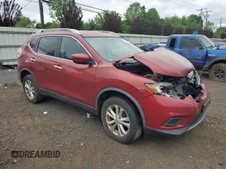 2016 Nissan Rogue SV z VIN JN8AT2MVXGW148617, wystawiony jako Copart lot #57516705 z przebiegiem 166 595 mil mil oraz Szkoda całkowita • Salvage title. Historia ofert i sprzedaży dostępna na DreamBid. Obrazek 4.