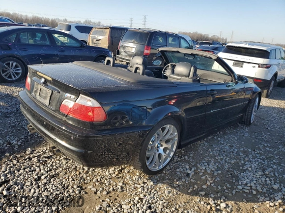 2002 BMW 3 Series M3 with VIN WBSBR93462EX24369, listed as a Copart auction lot 42597045 with 125,323 mi miles and Clean Title. Bid and sale history available at carsss.com. Image 3.