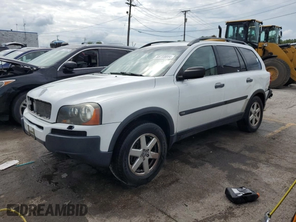 2006 Volvo XC90 2.5L Turbo with VIN YV4CY592461252731, listed as a Copart auction lot 68733004 with 234,107 mi miles and Salvage Title. Bid and sale history available at carsss.com. Image 1.