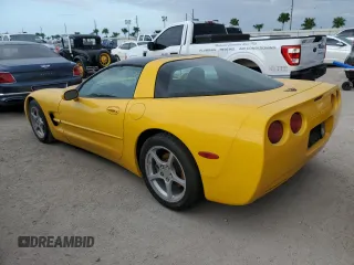 2000 Chevrolet Corvette with VIN 1G1YY22G9Y5108450, listed as a Copart auction lot 76034164 with 26,978 mi miles and Salvage Title. Bid and sale history available at carsss.com. Image 2.