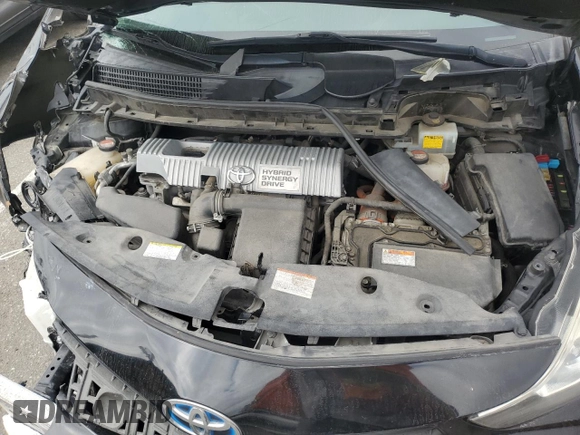 2015 Toyota Prius Two z VIN JTDZN3EU6FJ037076, wystawiony jako Copart lot #54576255 z przebiegiem 128 863 mil mil oraz Szkoda całkowita • Salvage title. Historia ofert i sprzedaży dostępna na DreamBid. Obrazek 11.