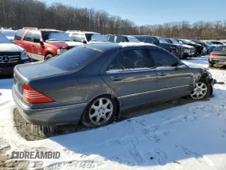 2006 Mercedes-Benz S 500 z VIN WDBNG84J56A481531, wystawiony jako Copart lot #88256425 z przebiegiem Nie podano mil oraz Szkoda całkowita • Salvage title. Historia ofert i sprzedaży dostępna na DreamBid. Obrazek 3.