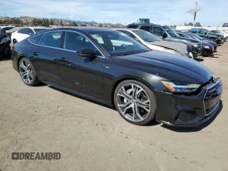 2019 Audi A7 Prestige with VIN WAUV2AF23KN072344, listed as a Copart auction lot 75298064 with 44,096 mi miles and Salvage Title. Bid and sale history available at carsss.com. Image 4.