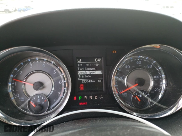 2011 Chrysler Town & Country Limited with VIN 2A4RR6DGXBR698448, listed as a Copart auction lot 70932134 with 130,140 mi miles and Salvage Title. Bid and sale history available at DreamBid. Image 9.