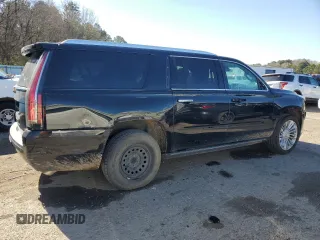 2015 Cadillac Escalade ESV Platinum z VIN 1GYS4UKJ6FR736207, wystawiony jako Copart lot #47637885 z przebiegiem 95 629 mil mil oraz Szkoda całkowita • Salvage title. Historia ofert i sprzedaży dostępna na DreamBid. Obrazek 3.