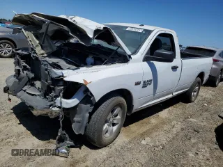 2019 Ram 1500 Tradesman z VIN 3C6JR6DT7KG506903, wystawiony jako Copart lot #54365645 z przebiegiem 25 247 mil mil oraz Szkoda całkowita • Salvage title. Historia ofert i sprzedaży dostępna na DreamBid. Obrazek 1.