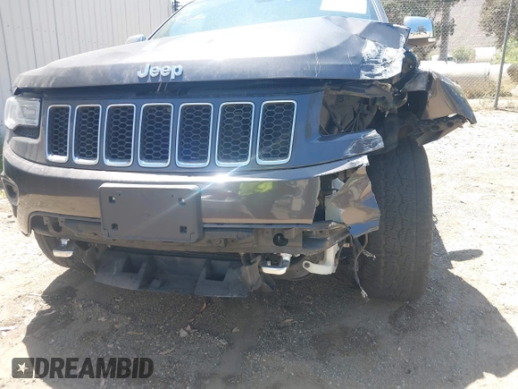 2015 Jeep Grand Cherokee Overland with VIN 1C4RJFCG7FC839778, listed as a IAAI auction lot 42490111 with 160,040 mi miles and . Bid and sale history available at DreamBid. Image 18.