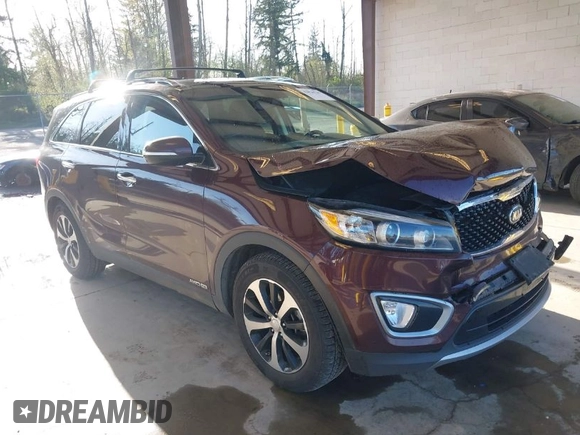 2016 Kia Sorento EX with VIN 5XYPHDA57GG181613, listed as a IAAI auction lot 42020545 with 173,439 mi miles. Bid and sale history available at carsss.com. Image 1.