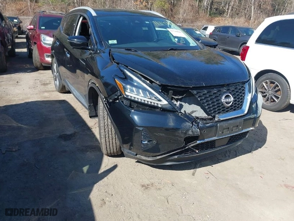 2023 Nissan Murano Platinum with VIN 5N1AZ2DS4PC102990, listed as a IAAI auction lot 41744044 with 18,007 mi miles. Bid and sale history available at carsss.com. Image 6.