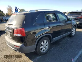 2012 Kia Sorento LX with VIN 5XYKT4A22CG281174, listed as a Copart auction lot 88546905 with Not Provided miles and Clean Title. Bid and sale history available at carsss.com. Image 3.