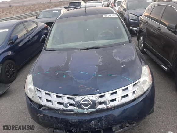 2004 Nissan Murano SL with VIN JN8AZ08TX4W210038, listed as a Copart auction lot 85348194 with 177,697 mi miles and Salvage Title. Bid and sale history available at carsss.com. Image 5.