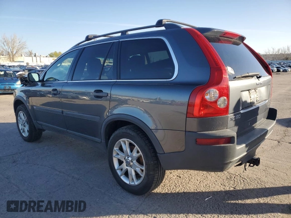 2006 Volvo XC90 2.5L Turbo with VIN YV4CZ592061255753, listed as a Copart auction lot 51928755 with 149,142 mi miles and Salvage Title. Bid and sale history available at carsss.com. Image 2.