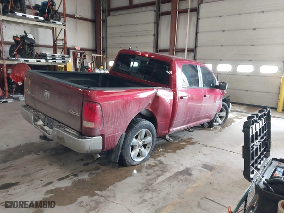 2015 Ram 1500 Big Horn with VIN 1C6RR7LG9FS740438, listed as a IAAI auction lot 41634399 with 227,339 mi miles. Bid and sale history available at carsss.com. Image 4.