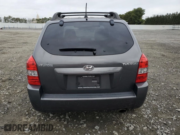 2009 Hyundai Tucson GLS with VIN KM8JM12B39U952327, listed as a Copart auction lot 73695884 with 142,752 mi miles and Salvage Title. Bid and sale history available at carsss.com. Image 6.