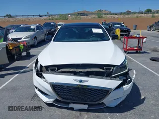 2019 Genesis G80 Sport with VIN KMTFN4JB5KU326120, listed as a IAAI auction lot 42317184 with 35,794 mi miles and . Bid and sale history available at DreamBid. Image 13.