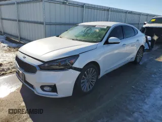 2017 Kia Cadenza Premium z VIN KNALB4J16H5052119, wystawiony jako Copart lot #88809505 z przebiegiem 74 356 mil mil oraz Szkody całkowita. Historia ofert i sprzedaży dostępna na DreamBid. Obrazek 1.