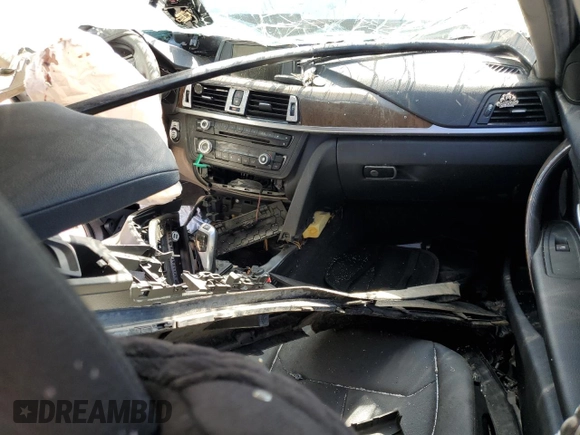 2015 BMW 3 Series 328d with VIN WBA3D3C52FK158165, listed as a Copart auction lot 65239184 with Not provided miles and Salvage title. Bid and sale history available at DreamBid. Image 8.