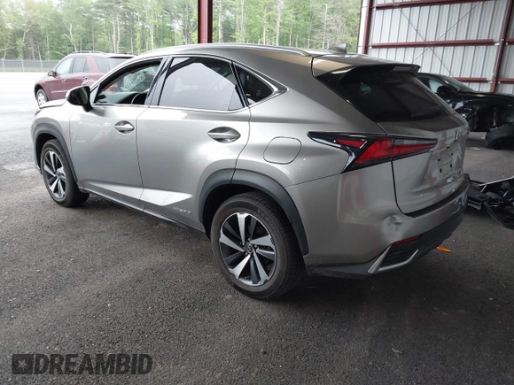 2020 Lexus NX 300h with VIN JTJGJRDZ0L2126938, listed as a IAAI auction lot 42246887 with 83,860 mi miles and . Bid and sale history available at DreamBid. Image 3.
