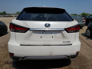 2022 Lexus RX 350 with VIN 2T2JZMDA3NC363826, listed as a Copart auction lot 56695255 with 12,916 mi miles and Salvage title. Bid and sale history available at DreamBid. Image 6.