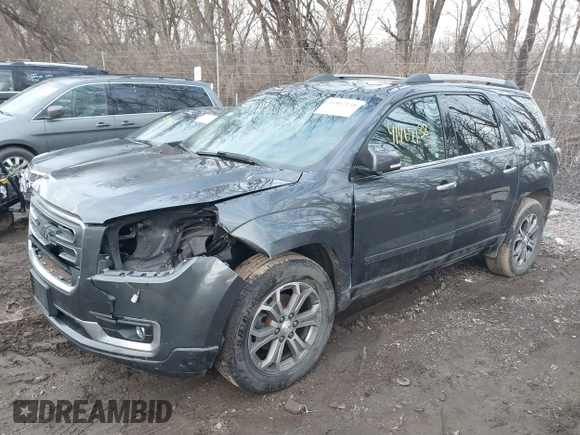 2013 GMC Acadia SLT with VIN 1GKKRSKD0DJ182278, listed as a IAAI auction lot 41467138 with 166,975 mi miles and . Bid and sale history available at carsss.com. Image 18.