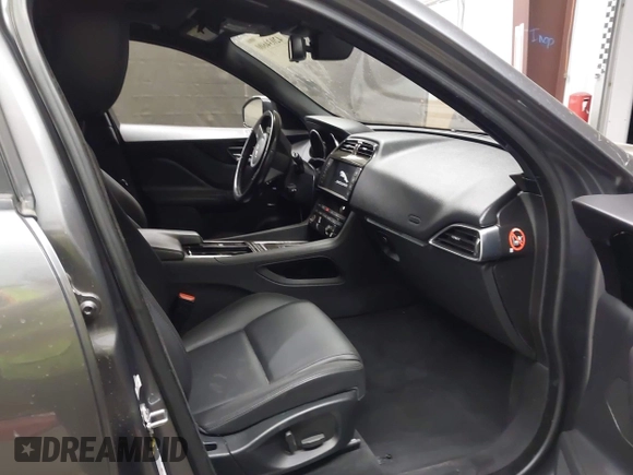 2018 Jaguar F-Pace 25t Premium with VIN SADCJ2FX2JA270177, listed as a IAAI auction lot 42034600 with 42,758 mi miles and . Bid and sale history available at DreamBid. Image 5.