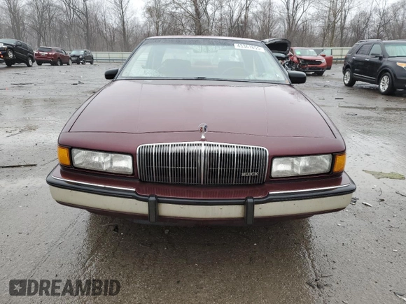 1990 Buick Regal with VIN 2G4WB14T4L1421545, listed as a Copart auction lot 43361855 with 50,580 mi miles and Salvage Title. Bid and sale history available at DreamBid. Image 5.