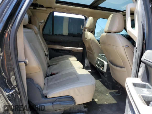 2023 Ford Expedition Max Limited with VIN 1FMJK1K81PEA15199, listed as a Copart auction lot 56589545 with 95,392 mi miles and Clean title. Bid and sale history available at DreamBid. Image 11.